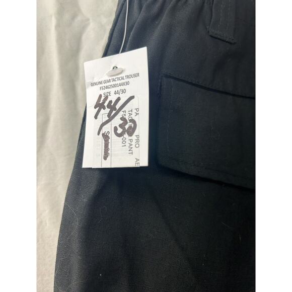 Genuine Gear Tactical Trouser Pants Mens Black Heavy Duty Gorpcore Cargo 44x30 - Picture 15 of 16